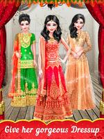 برنامه‌نما Indian Girl Royal Wedding - Arranged Marriage عکس از صفحه