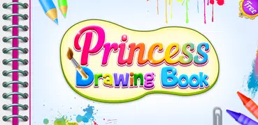 Princess Coloring Book & Drawi