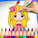 Princess coloring book for kid APK