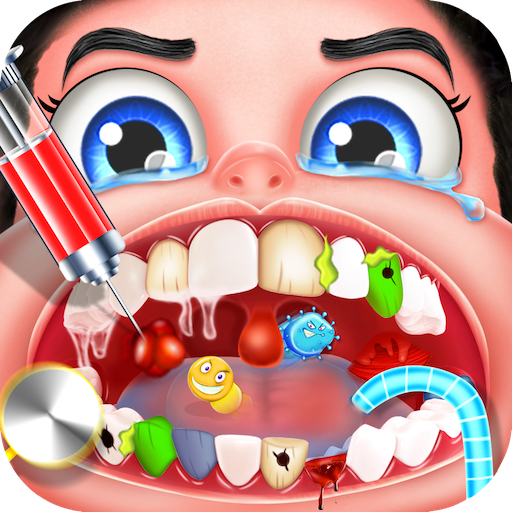 виртуальный сумасшедший дантист - игры для детей