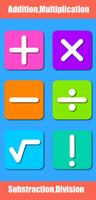 Maths Quiz- Learn Maths Easy Game App Affiche