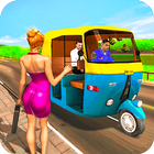 Modern Indian Tuk Tuk Rickshaw