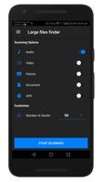 Large files Finder - Free Screenshot 1