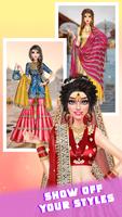 Indian Wedding Makeover Games captura de pantalla 1