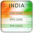 India STD, RTO & PIN CODE