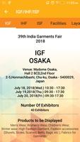 IGF & IHF Osaka capture d'écran 2