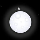 Moon vs stickman - Fun addictive unlimited levels Zeichen
