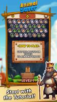 Cartoon Bubble Shooter Game captura de pantalla 1
