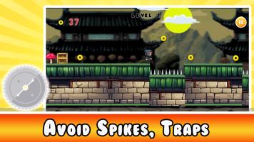 Ninja Shinobi Run Epic Game Plakat