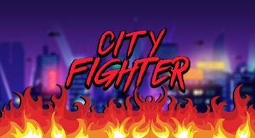 City Fighter - street fighting Cartaz