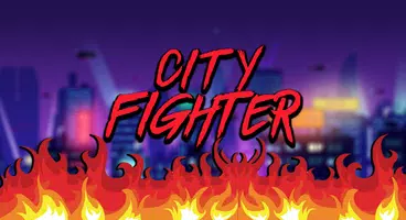 City Fighter - street fighting Affiche