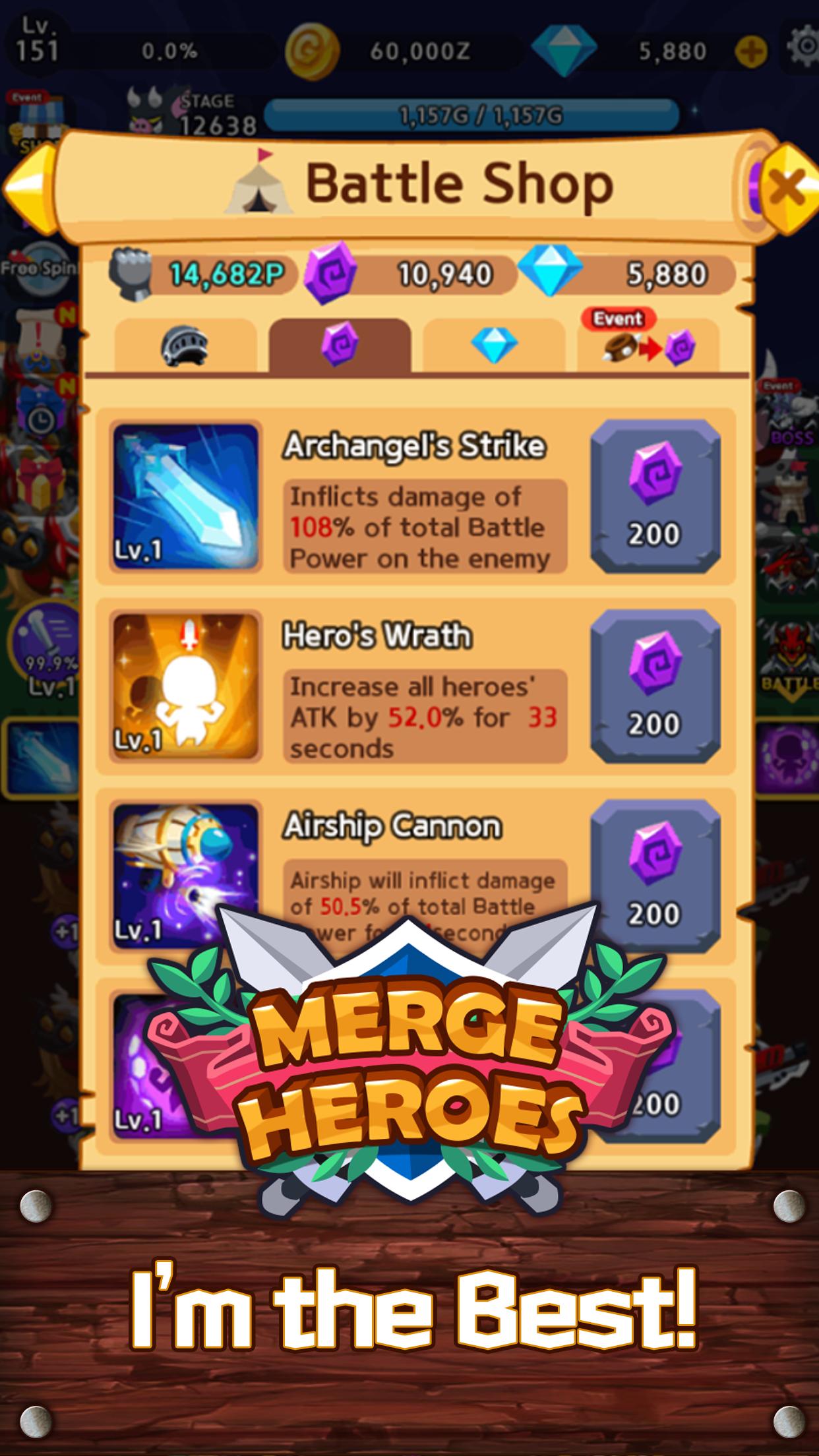 Merge Heroes Frontier: Casual RPG Online for Android - APK Download