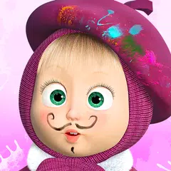 Masha and the Bear: Coloring XAPK download