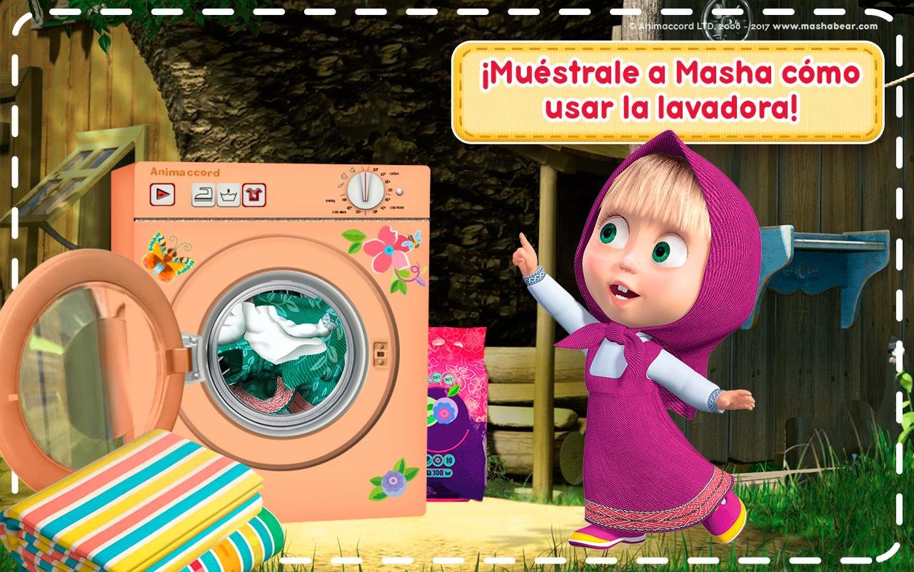 Masha Y El Oso Juegos De Limpieza Casas Gratis For
