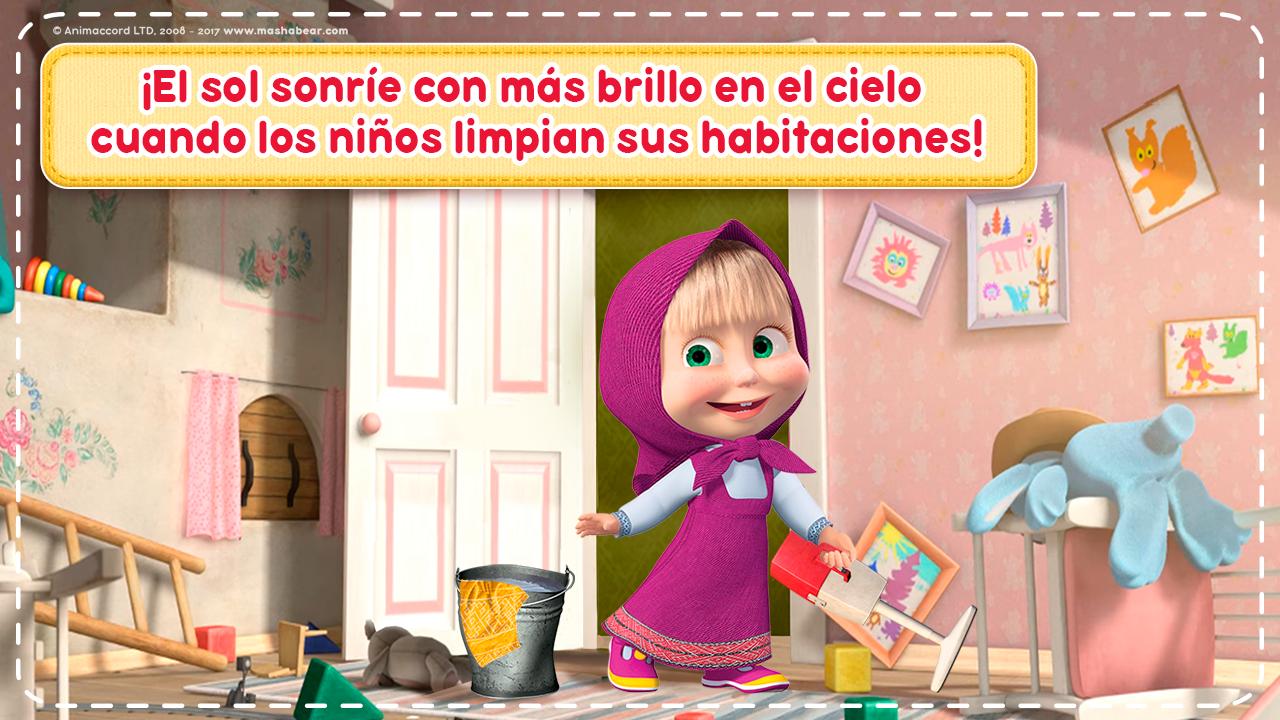 Masha Y El Oso Juegos De Limpieza Casas Gratis For