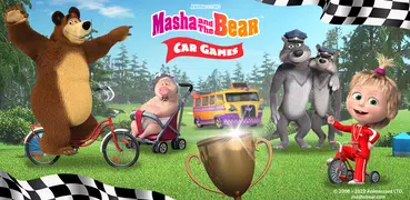 Masha e o Urso: Jogo de carros