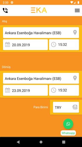 Eka Rent A Car For Android Apk Download