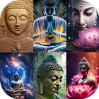 Lord Buddha Wallpaper -Offline icône