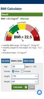 Fitness & Health Calculator imagem de tela 3