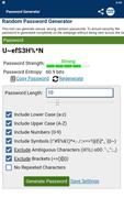 Password Generator captura de pantalla 1