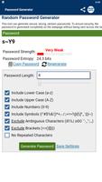 Password Generator captura de pantalla 2
