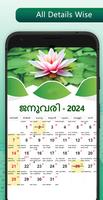 Malayalam Calendar 2024 Affiche