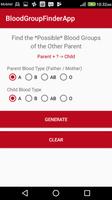 Blood Group Finder screenshot 1