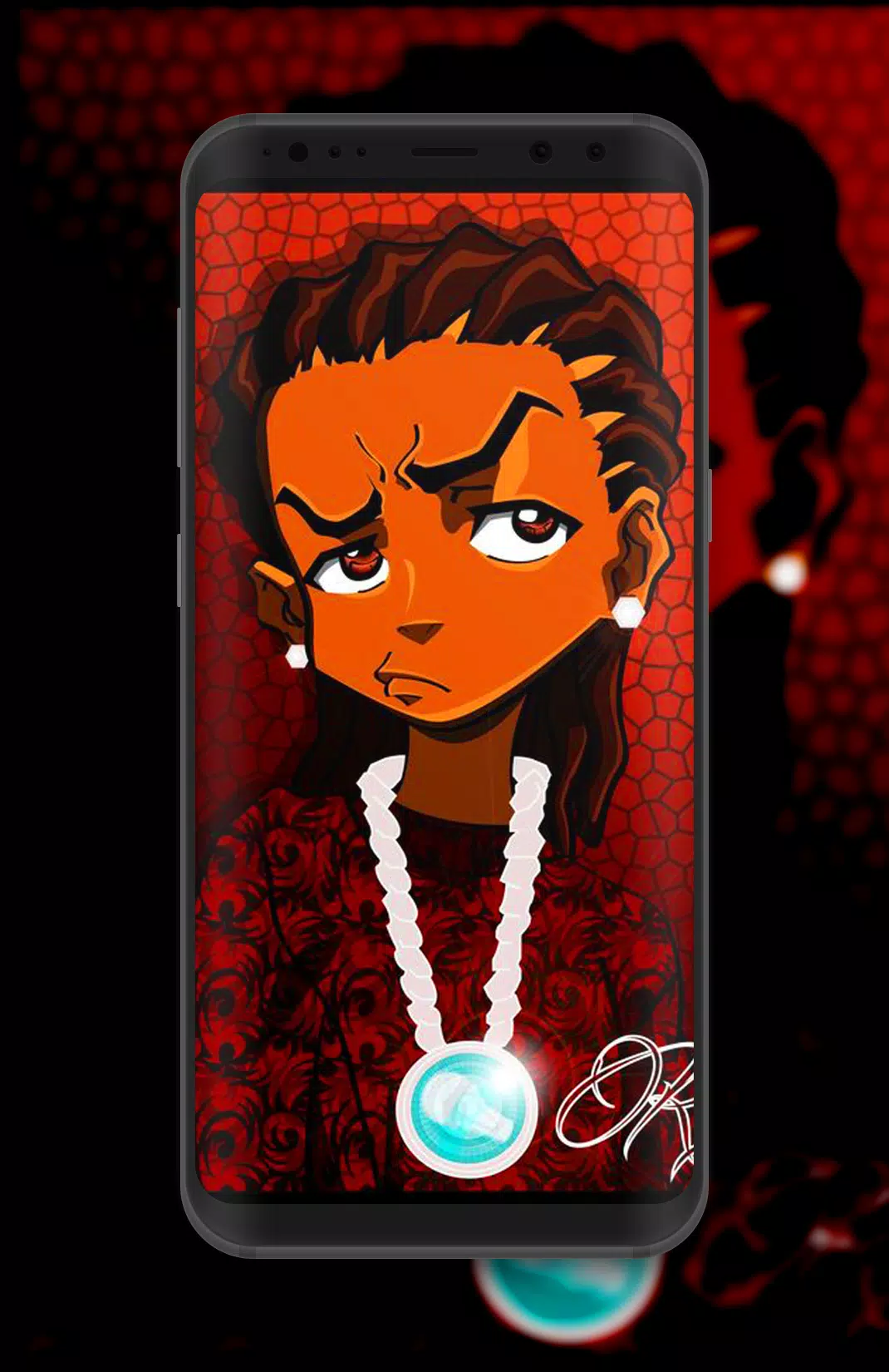 RILEY FREEMAN BOONDOCKS SUPREME iPhone SE 2022 Case Cover