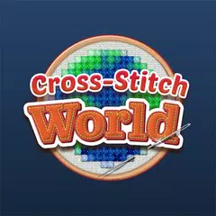 Cross-Stitch World Icon