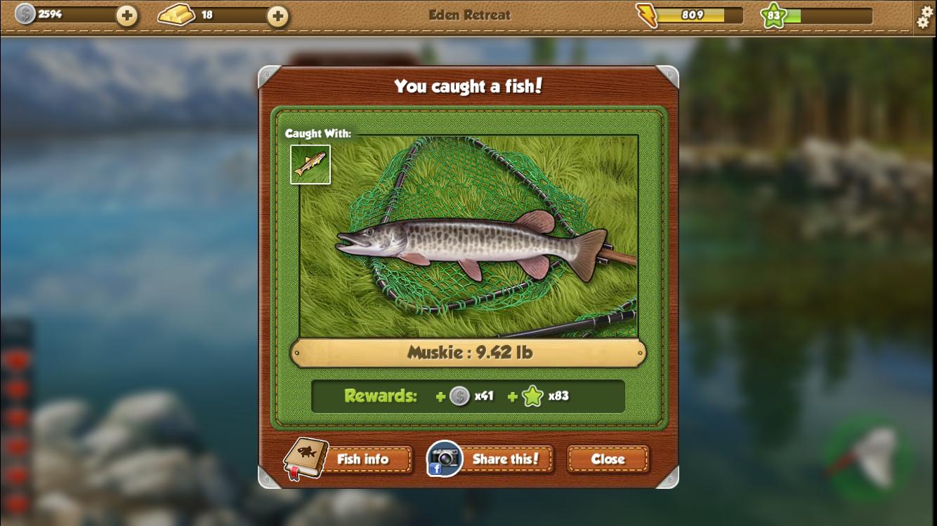 My fishing world на деньги