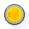 Un volado de 5 Pesos