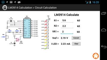 LM3914 Calculation ảnh chụp màn hình 1