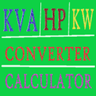 KVA Calculator & Converter ícone