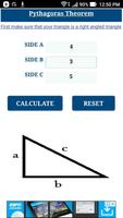 Pythagorean Theorem Calculator Affiche