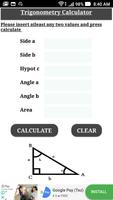 Trigonometry Calculator capture d'écran 1