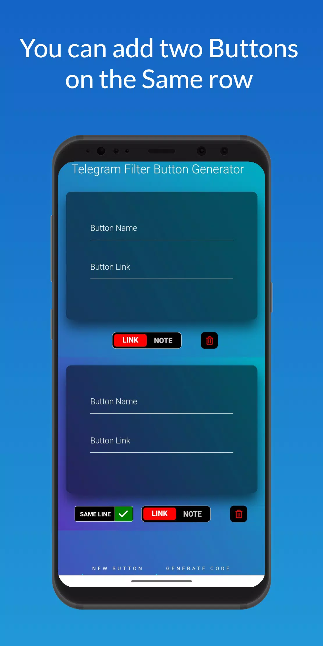 Boomgaard pijn munitie Telegram Filter Button Maker APK for Android Download