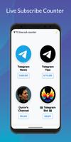 Telegram - Live Subscriber Cou capture d'écran 3