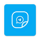 ikon Telegram sticker for WhatsApp