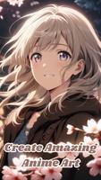 AI Art Generator Anime 18 الملصق