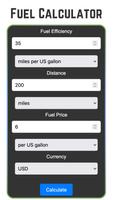 Fuel Calculator الملصق