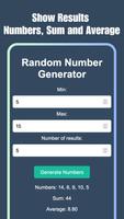 Random Number Generator screenshot 3