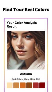 Seasonal Color Analysis imagem de tela 4