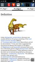 برنامه‌نما Dinosaur عکس از صفحه