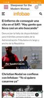 Infobae México اسکرین شاٹ 1