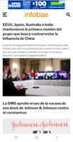 Infobae América ภาพหน้าจอ 1