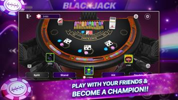 Blackjack: Online Casino Game capture d'écran 1