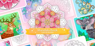 Color by Number – Mandala Book