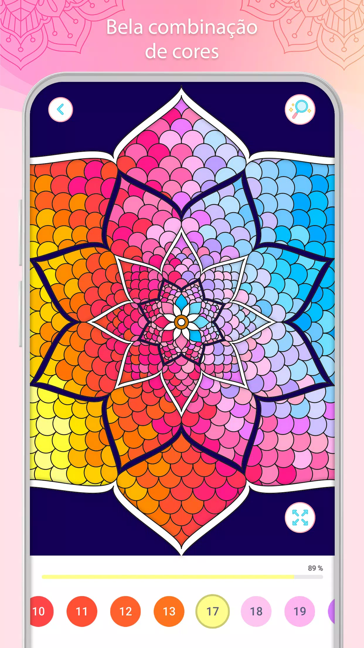 Download do APK de Livro para colorir Mandala para Android