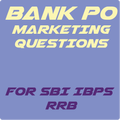 Bank PO Marketing Questions for bank jobs