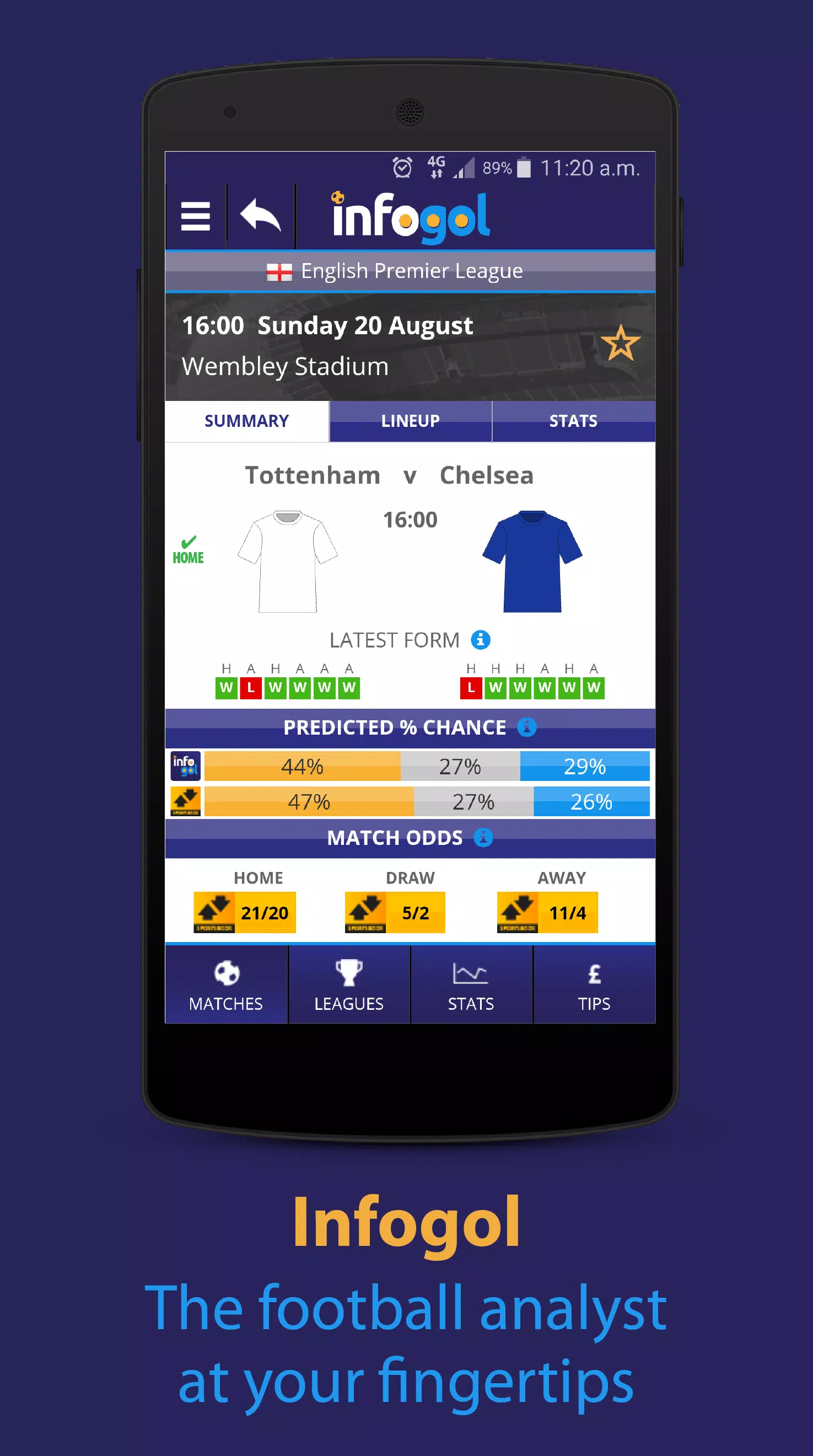 FootyStats Lite - Soccer Stats APK for Android - Download